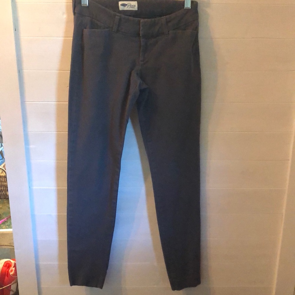 Grey full length Pixie pants
